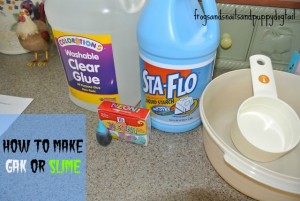 How To Make Gak or Slime