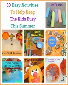 10 Easy Activities To Help Keep The Kids Busy This Summer