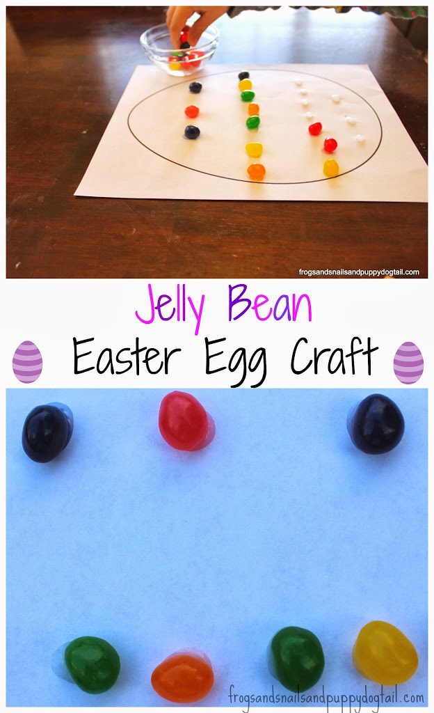 Jelly Bean Easter Egg Craft