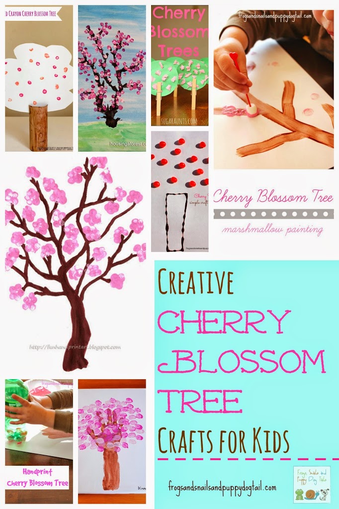 Creative Cherry Blossom Tree Crafts for Kids