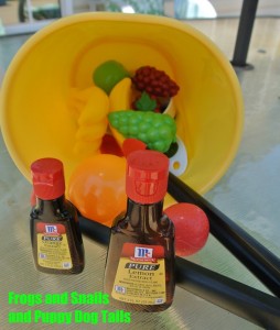 Fruit salad pool-water play