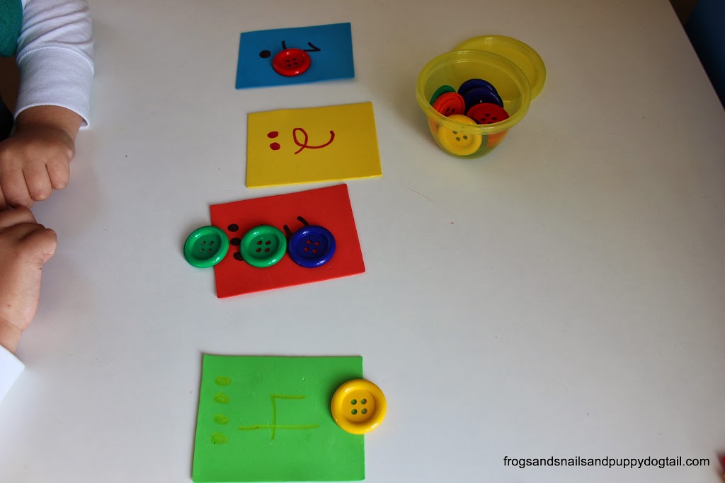 Pete The Cat and His Four Groovy Buttons- Counting Activity 