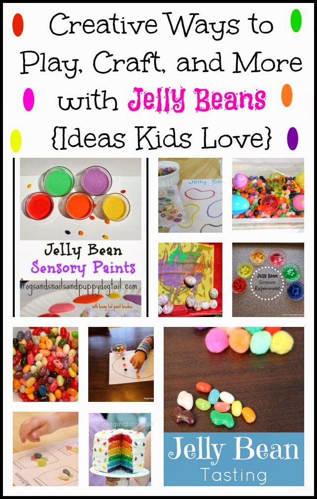 Creative Ways to Play, Craft, and More with Jelly Beans {Ideas Kids Love}