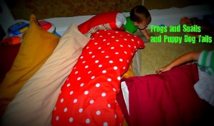 Imagination Play with Pillows- Sibling Play