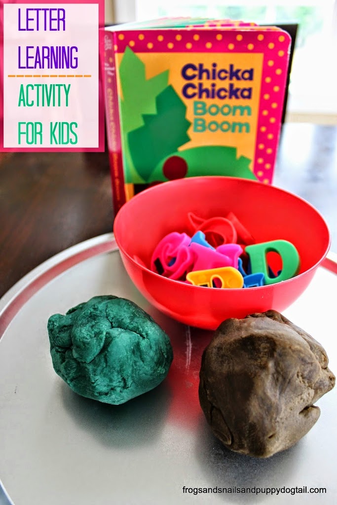Chicka Chicka Boom Boom- Letter Learning Activity for Kids