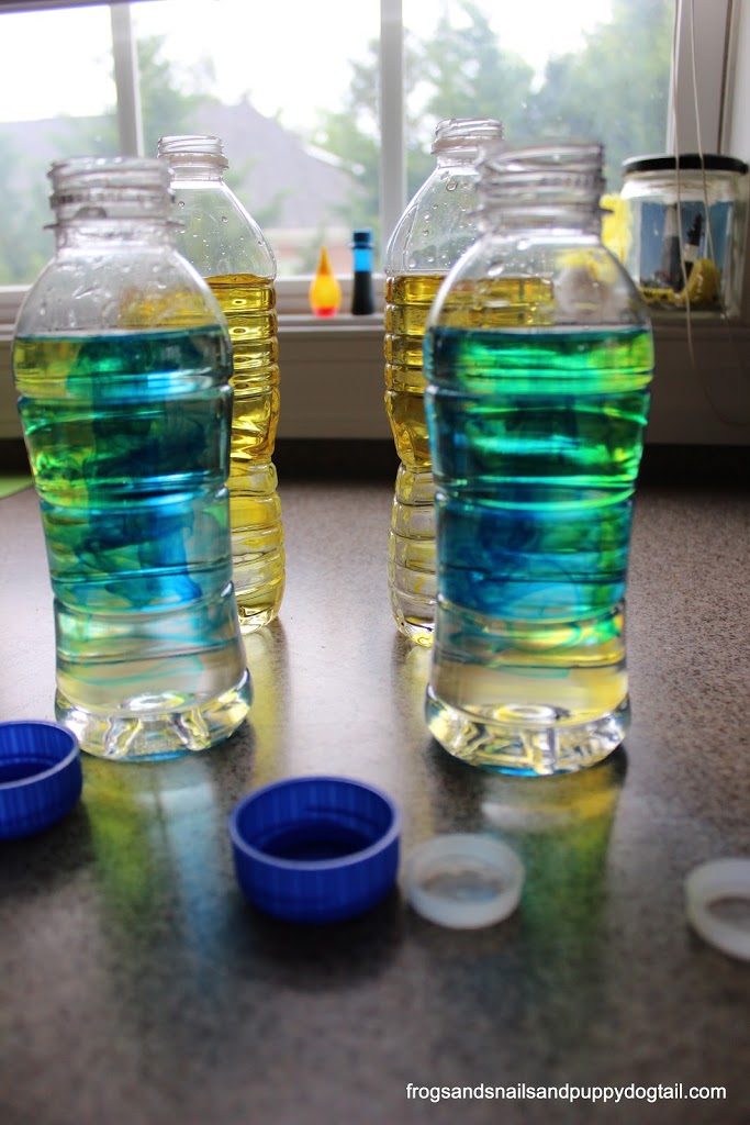 Little Blue and Little Yellow- color mixing activity for kids