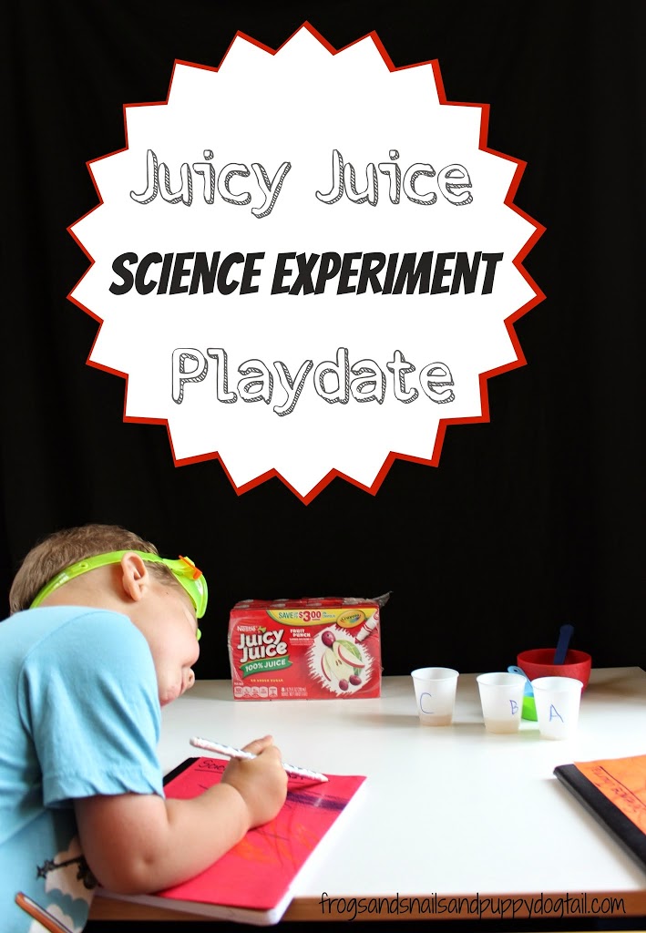 Juicy Juice Science Experiment Playdate