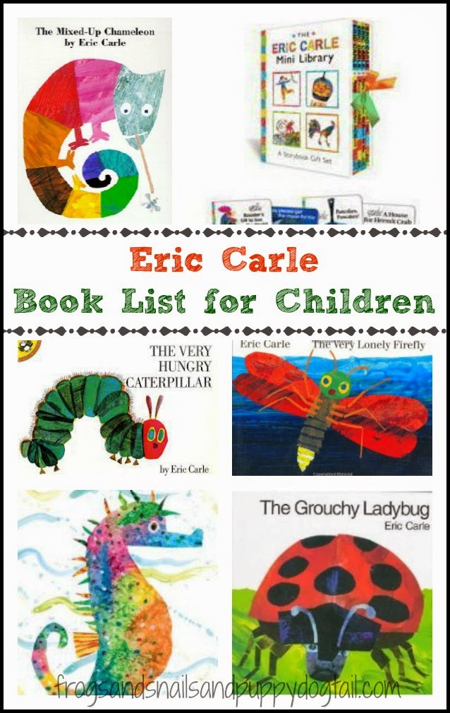  Eric Carle Book List for Children