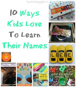 10 Ways Kids Love To Learn Their Name
