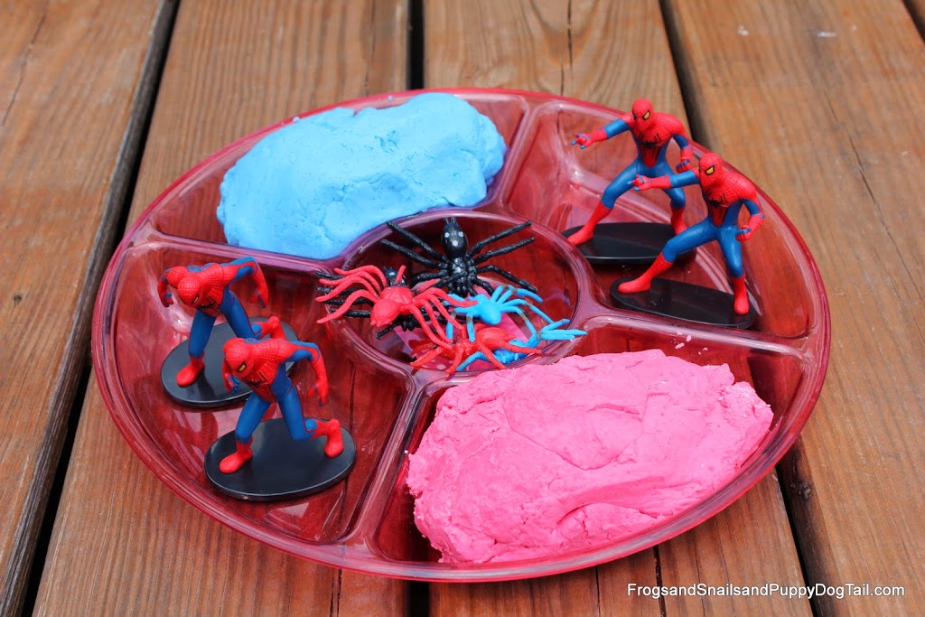 Spider-Man Foam Dough Play Activity 