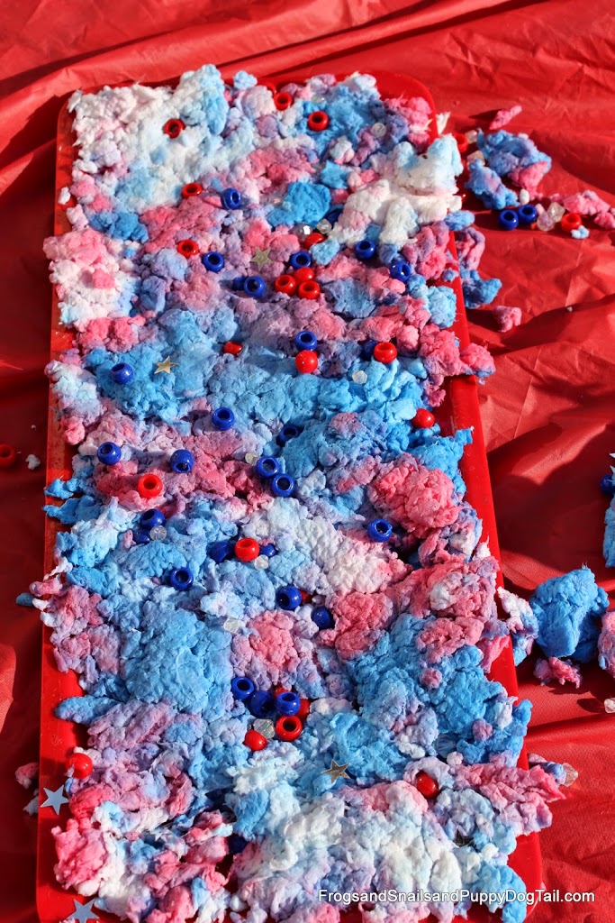 Red, White, and Blue Clean Mud~ NO Ivory Soap