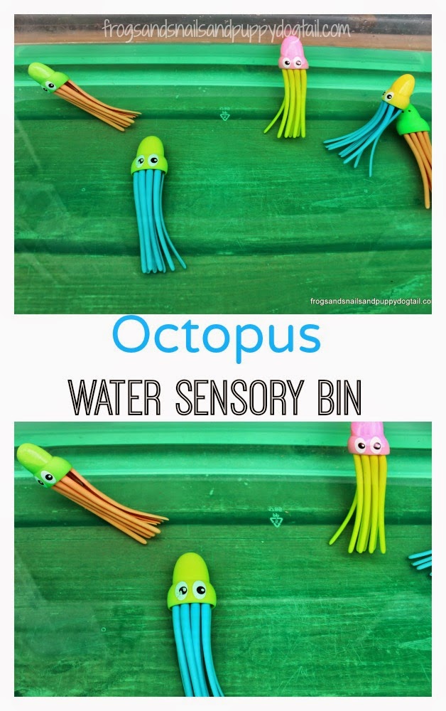 Octopus Water Sensory Bin
