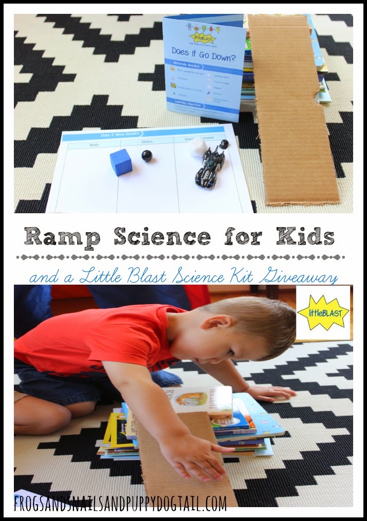 Ramp Science for Kids and a Little Blast Giveaway