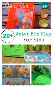 20+ Water Bin Play Activities For Kids 