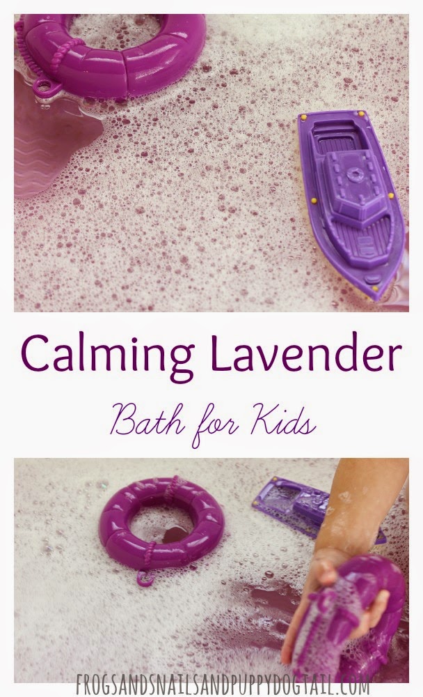 Calming Lavender Bath for Kids with #BabyMantra on FSPDT