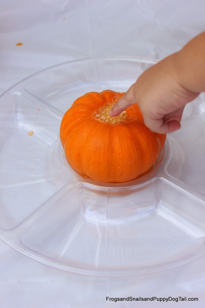 Pumpkin Spice Scented Pumpkin Volcano for Kids