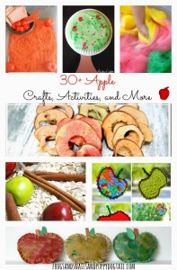 30+ Apple Crafts, Activities, and More The Kids Love 
