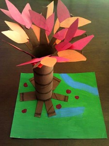 Fall Tree Craft - Alldonemonkey.com
