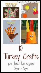 10 Turkey Crafts For Kids {ages 2yr -5yr} By FSPDT