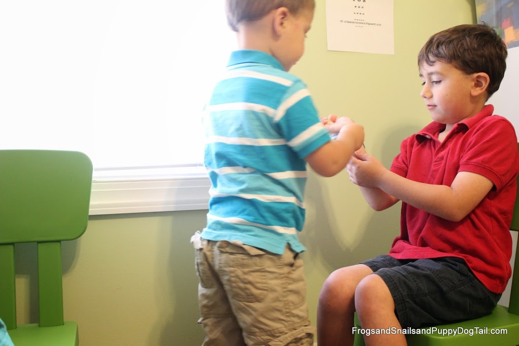 Pretend Play Medical Office with Printables