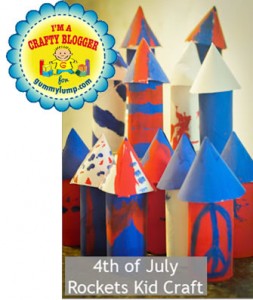 Kids Craft: 4th of July Rockets