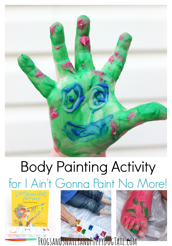 Body Painting Activity forI Aint