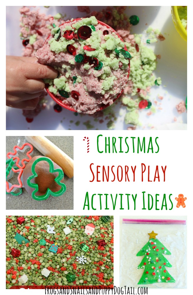 Christmas Sensory Play Activity Ideas for Kids 