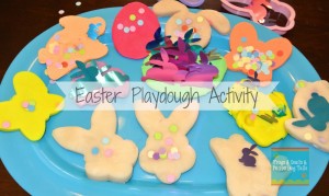 Easter Playdough Play- Fun and Easy Kid Activity