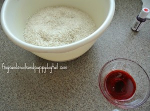 Apple Scented Sensory Rice: The How To