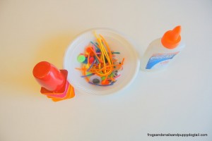 Yogurt Cup Monsters- Fun Halloween Craft For Kids by FSPDT