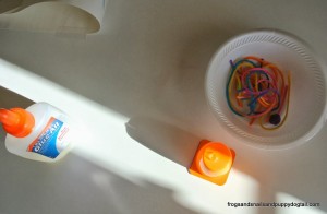 Yogurt Cup Monsters- Fun Halloween Craft/Art For Kids