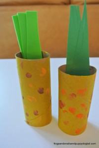 Corn Craft From Toilet Paper Roll by FSPDT