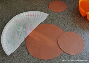Paper Plate Turkey Craft by FSPDT