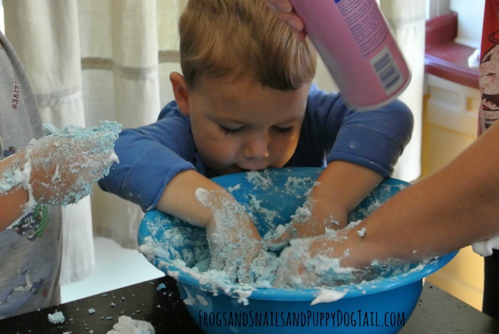 how to make foam dough 