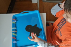 Washi Tape Penguin Craft for Kids by FSPDT