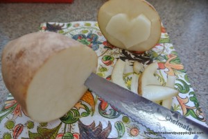 Heart Potato Stamping by FSPDT
