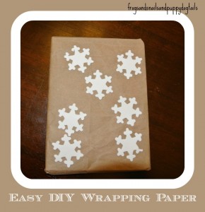 Easy DIY Wrapping Paper