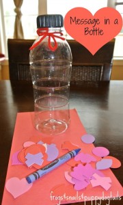 message in a bottle craft