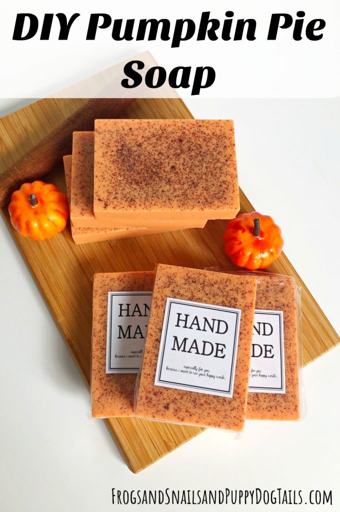 Easy DIY Pumpkin Pie Soap