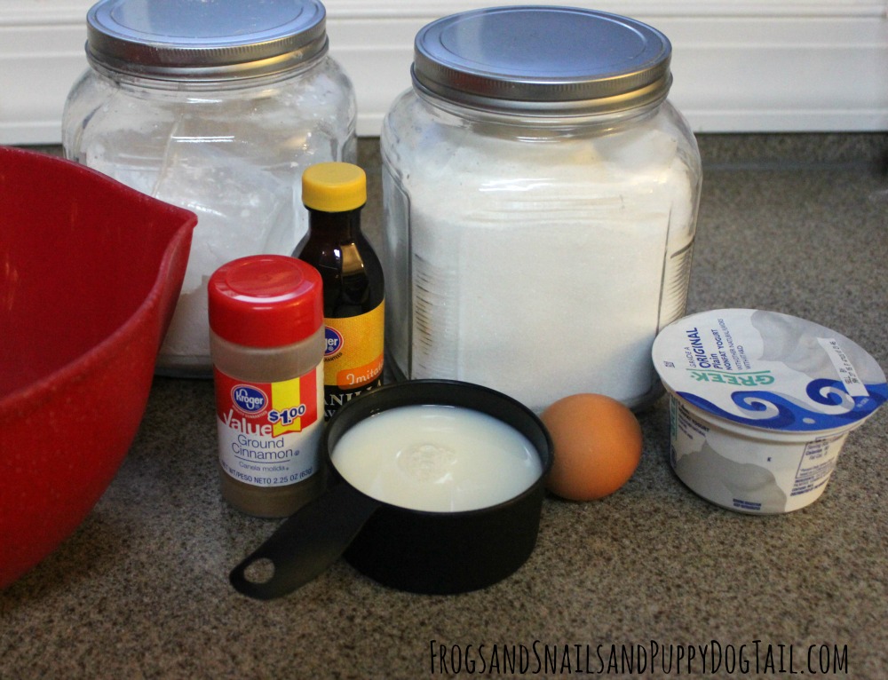 what you need to make cinnamon roll bread 