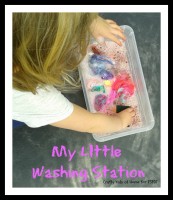 My Little Washing Station water play for kids