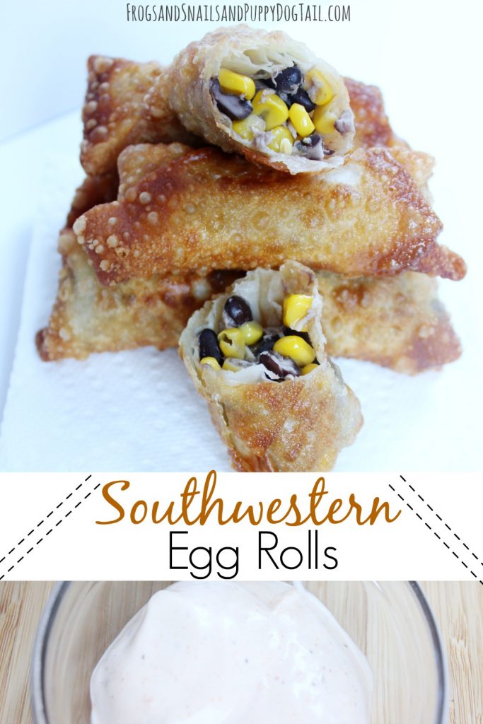 southwestern egg roll recipe 