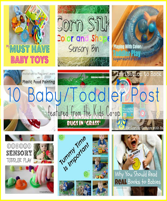 Baby/Toddler Play Post Featured this week on the Kids Co-op AND Link up for the week(5-30)