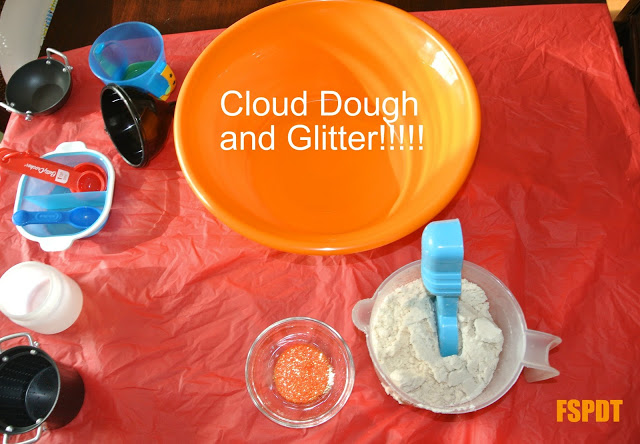 Glitter Cloud Dough