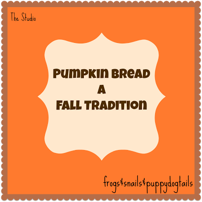 Pumpkin Bread a Fall Tradition