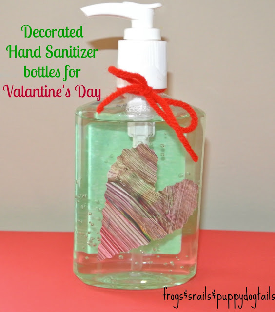 Decorated Hand Sanitizer Bottles- an act of kindness