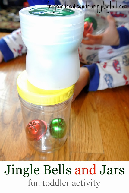 Jingle Bells and Jars-great for fine motor skills and fun music maker by FSPDT