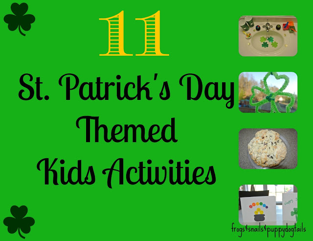 11 St. Patrick's Day Themed Kids Activities {we enjoyed as a family}