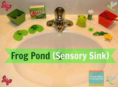 Frog Pond {Sensory Sink}