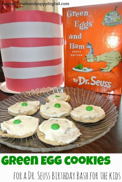 Dr. Seuss Birthday Bash for the kids ~ kid actvity and snack